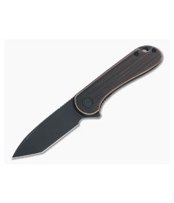 CIVIVI Elementum Tanto Black Copper Black Stonewashed D2 Liner Lock Flipper C907T-B