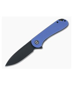 CIVIVI Elementum Blue G10 Black Stonewashed D2 Liner Lock Flipper C907X