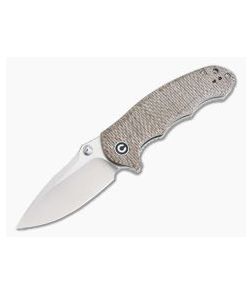 CIVIVI Hooligan C913C Snakeskin Micarta Satin D2 Liner Lock Folder