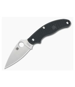 Spyderco UK Penknife UKPK Plain BD1N Black FRN Slip Joint Folder C94PBK