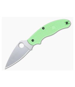 Spyderco UK Penknife Salt UKPK Plain LC200N Green FRN Slip Joint Folder C94PGR