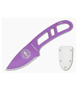 ESEE Candiru Purple with Molded White Sheath