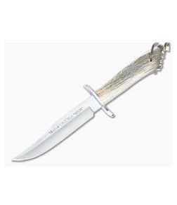 Muela Cazorla Bowie Hunter Stag Handle Fixed Blade CAZ-16