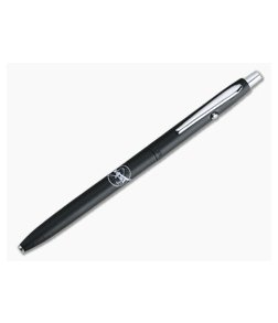 Fisher Space Pen Shuttle Space Pen Matte Black Chrome Accents and Clip w/ NASA Logo CH4BC-NASAMB