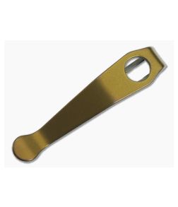 Lynch Northwest Spyderco Standard Bronze Titanium Wire Clip Replacement Deep Carry Pocket Clip CL-WRE-STD-ANO-BRZ