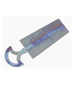 John Gray Titanium Double Tooth Comb Anodized - Large