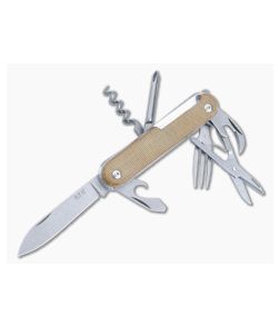 MKM Campo 7 MagnaCut Multi-Tool Natural Micarta CP07MAG-NC