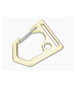 Tuff-Writer D22 Uncus Brass Carabiner