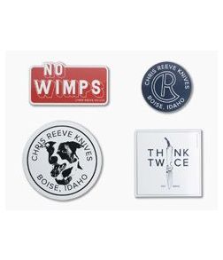 Chris Reeve Slap-On Sticker Pack Set of Four