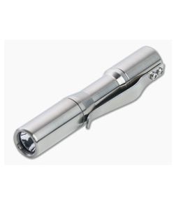 CWF Micro Click Flashlight Titanium Machined Finish (5000K)