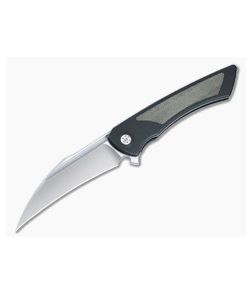 Sharp By Design Derecho Olive Green Micarta