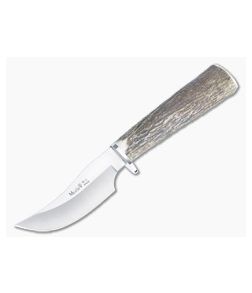 Muela Skinning Knife Stag Handle Fixed Blade DP-10A
