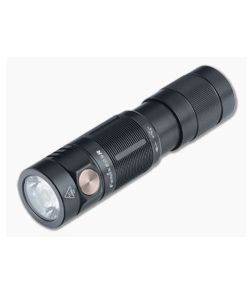 Fenix E09R Black 600 Lumen Rechargeable LED EDC Flashlight E09RSBK