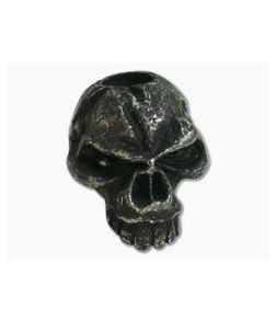 Schmuckatelli Emerson Skull Bead Black Oxidized Pewter