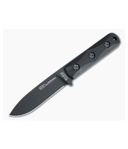 Kabar EK Commando Short Drop Point Black 1095 Cro-Van Ultramid Fixed Blade EK51