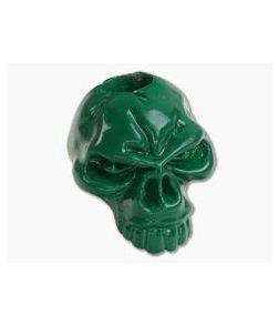 Schmuckatelli Emerson Skull Bead Powder Coat Green