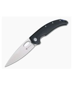 Steel Will Sedge Mini Satin D2 Black G10 Liner Lock Folding Knife F19M-10