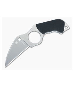 Spyderco Swick 5 Large Wharncliffe Plain Edge LC200N Fixed Blade Neck Knife FB14P5