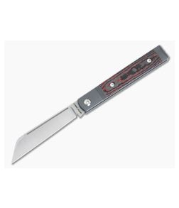 Jack Wolf Knives Feelgood Jack Lava Flow Fat Carbon Satin S90V Wharncliffe FEELG-01-FCLF