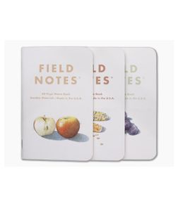 Field Notes Harvest Fall 2021 Pack B Ruled Dot Ledger Memo Notebook 3 Pack FNC-52B