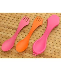 Light My Fire Sporks 'n Case Pink and Orange