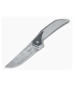 Reate Future Integral Knife Damasteel Carbon Fiber