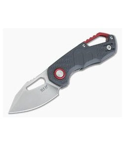 MKM Isonzo Clip Point Stonewashed Plain N690Co Wolf Gray FRN FX03-3PGY