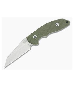 Hinderer Knives FXM 3.5 Fixed Wharncliffe Green G10