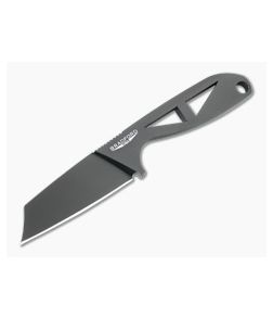 Bradford G-Cleaver Black DLC Elmax Fixed Blade Neck Knife GCLEAVER-DLC
