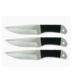 United Gil Hibben Small Cord Grip Thrower Triple Set