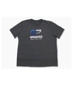 GPKnives Logo Gray T-Shirt Medium