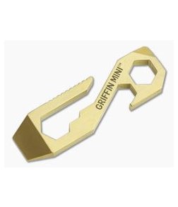 Griffin Pocket Tool Mini Brass Pocket Multitool