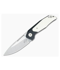 Liong Mah Design GSD Tuxedo Ivory Micarta Flipper