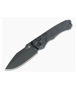 Heretic Knives Wraith Auto S/E DLC Elmax Bolstered Integral Carbon Fiber Automatic H000-6A-CF