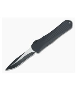 Heretic Knives Manticore-E Recurve Two-Tone Black Elmax EDC OTF Automatic H029-10A-T