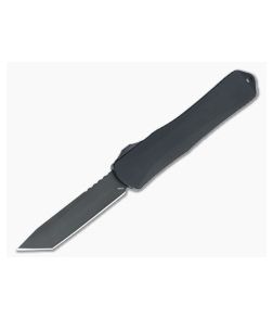 Heretic Knives Manticore-X Tanto Tactical Black DLC Elmax OTF Automatic H031-6A-T