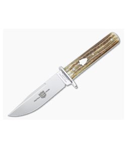 Great Eastern Cutlery H10 Hunter Fixed Blade Jigged Frontier Bone 1095 Clip Point H10123-JFB