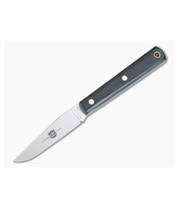 Great Eastern Cutlery H208 Muskrat Clip Point Fixed Blade Midnight Camo Micarta Handle H20822-MC