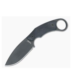 LionSteel H2 Drop Point Black G10 Black PVD M390