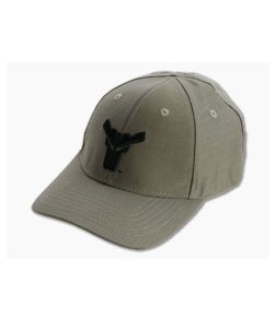 Blade-Tech Hat Dark Earth with Black Logo Velcro Back Hat