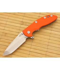 Hinderer Knives XM-18 3.5" Fatty Spanto Flipper Orange