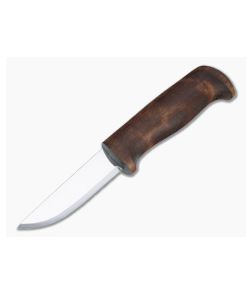 Helle Knives Gro 12C27 Stainless Dark Birch Fixed Blade Knife