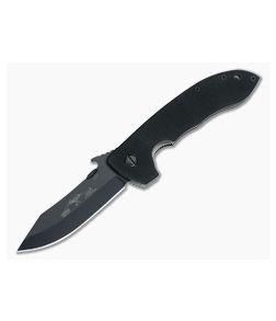 Emerson Horseman Black Plain Blade Standoffs