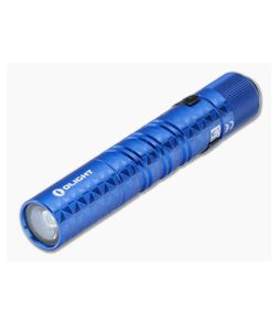 Olight i3T EOS Pinwheel Blue AAA 180 Lumen Slim EDC Tail Switch Flashlight