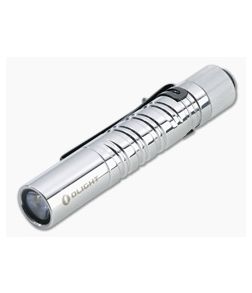 Olight i3T EOS Polished Stainless Steel AAA 180 Lumen Slim Tail Switch Flashlight
