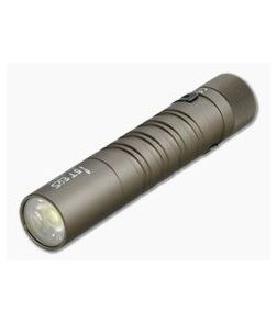 Olight i5T EOS Desert Tan Limited Edition AA 300 Lumen Slim Tail Switch Flashlight