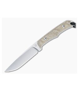 Chris Reeve Inyoni Natural Micarta Magnacut Fixed Blade INY-1001