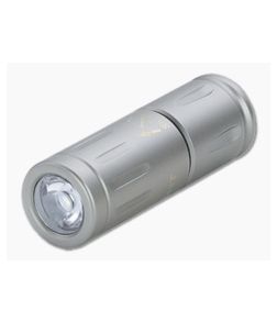 Olight IXV Ti Gray Titanium USB-C Rechargeable Keychain Flashlight 