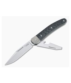 LionSteel Jack 2 M390 Carbon Fiber Modern Traditional Slip Joint JK2-CF