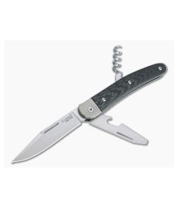 LionSteel Jack 3 M390 Carbon Fiber Modern Traditional Slip Joint JK3-CF